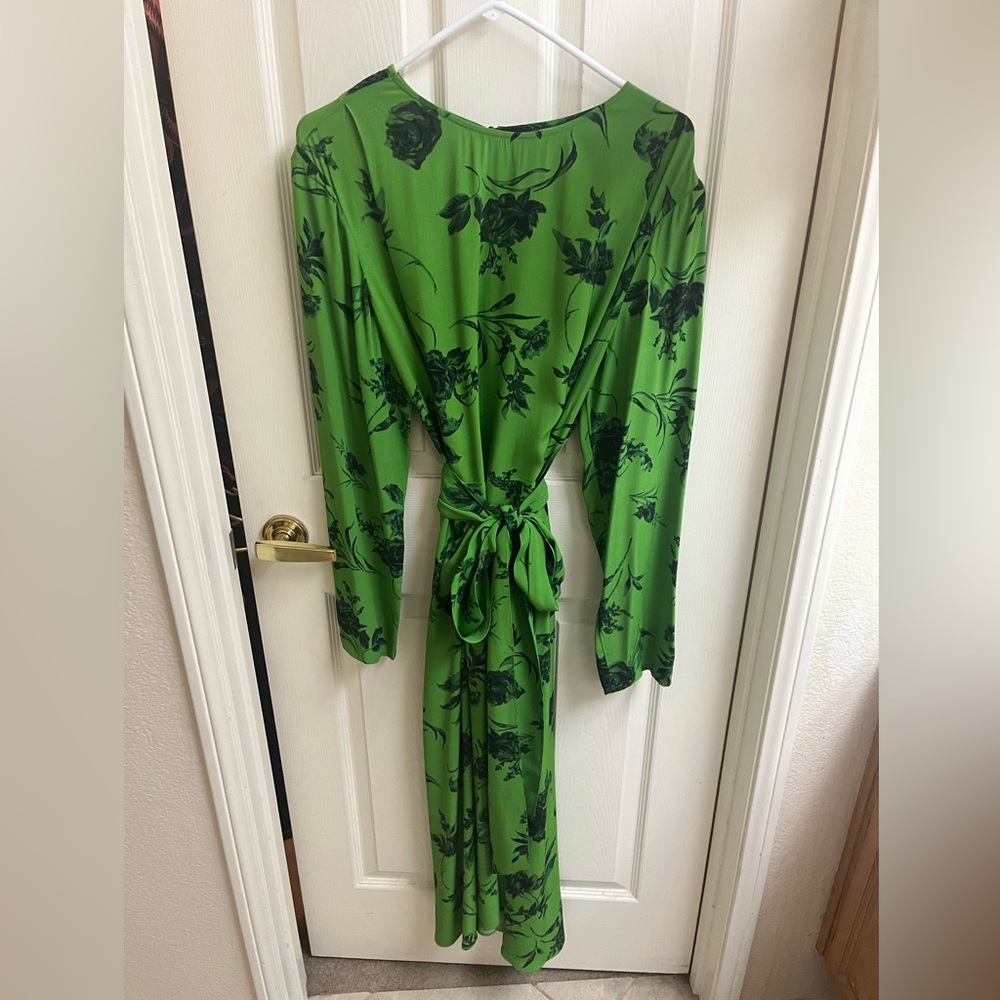Something Navy green dress